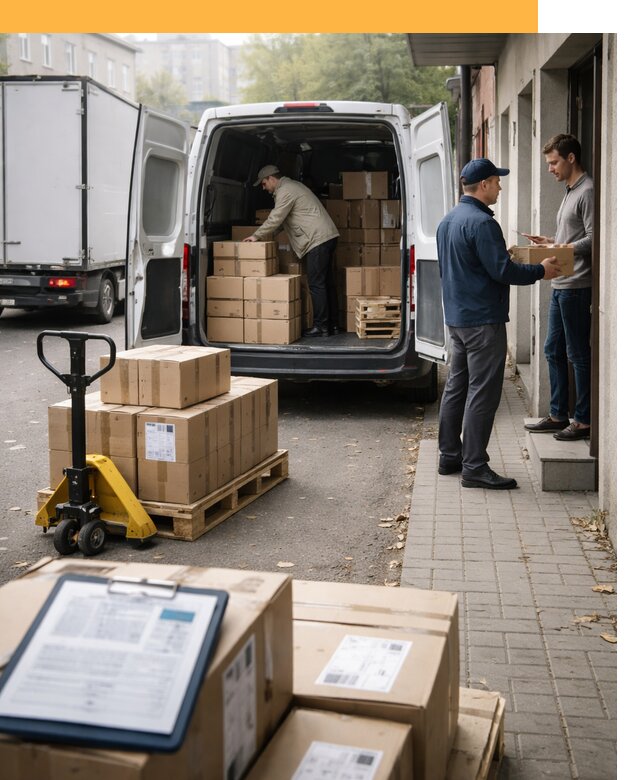 Доставка грузов от двери до двери с таможней от 45999 руб.
