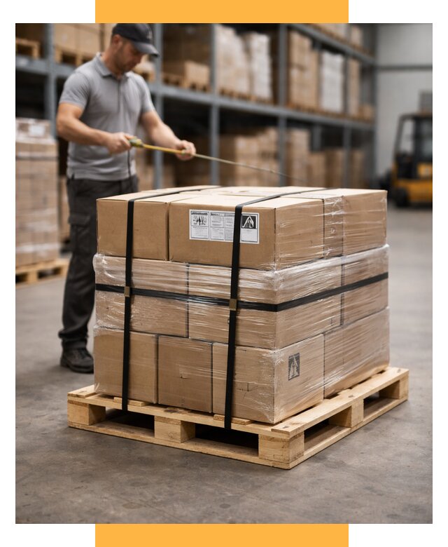 Упаковка и паллетирование грузов от 3578 р. | СетСервис-Срг