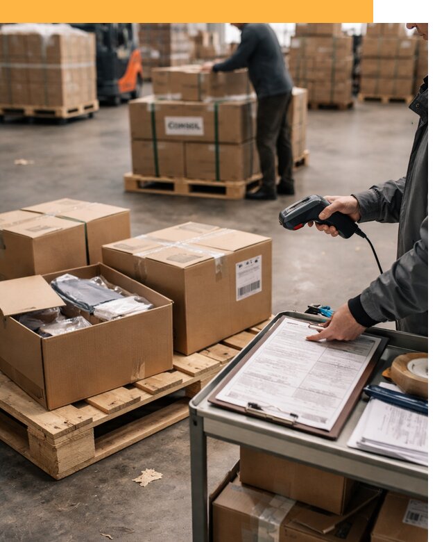 Сборные грузы из Китая: доставка, склад и таможня от 18400