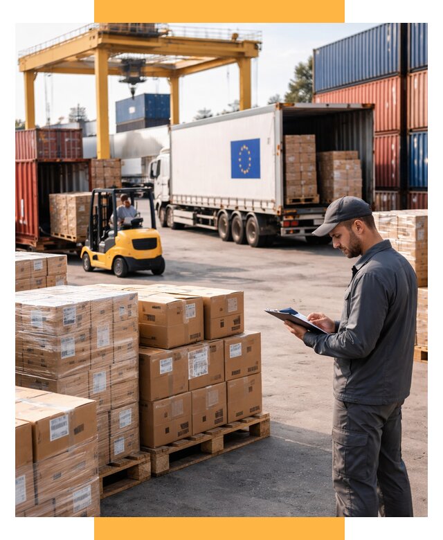 Доставка грузов из Европы от 12266 р., логистика СетСервис-Срг