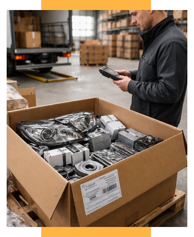 Доставка автозапчастей из Европы под ключ от 12778 р. | СетСервис-Срг