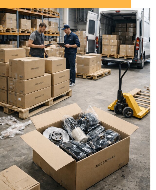 Доставка автозапчастей из Европы от 12778 руб быстро и надёжно