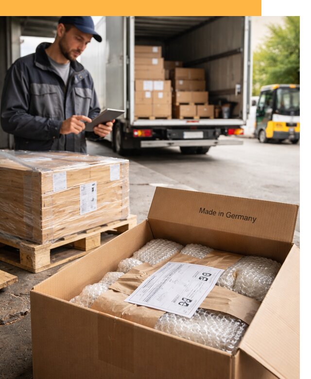 Доставка грузов из Германии от 45999 руб с таможенным оформлением