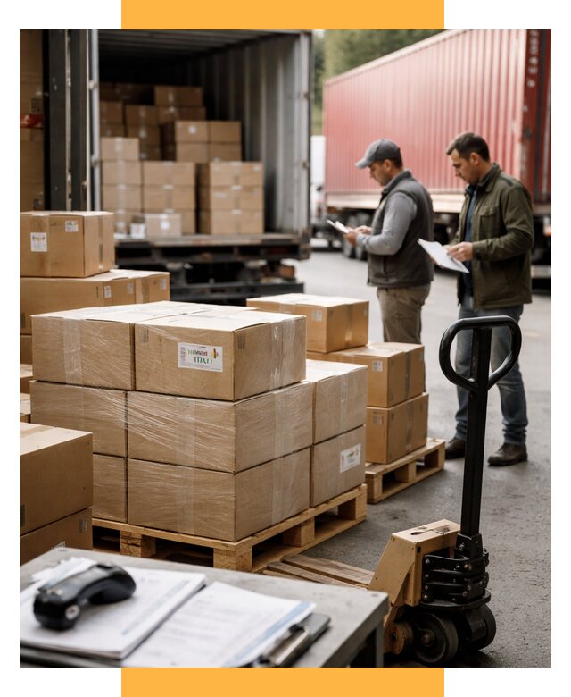 Доставка грузов из Италии в Россию от 18400 р. СетСервис-Срг