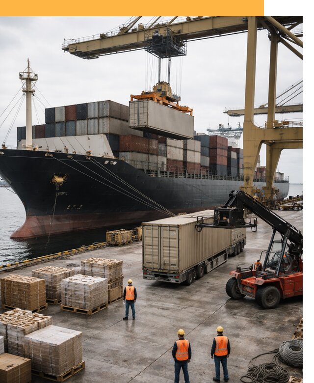 Морские перевозки из Индии: доставка FCL/LCL, таможня от 122664