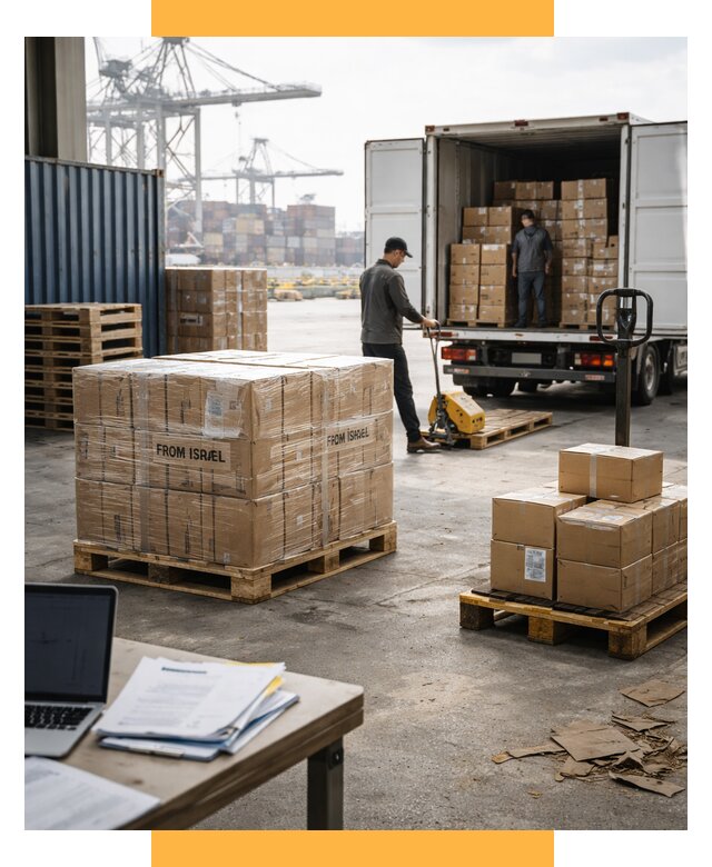 Доставка грузов из Израиля от 15333 р., логистика от СетСервис-Срг