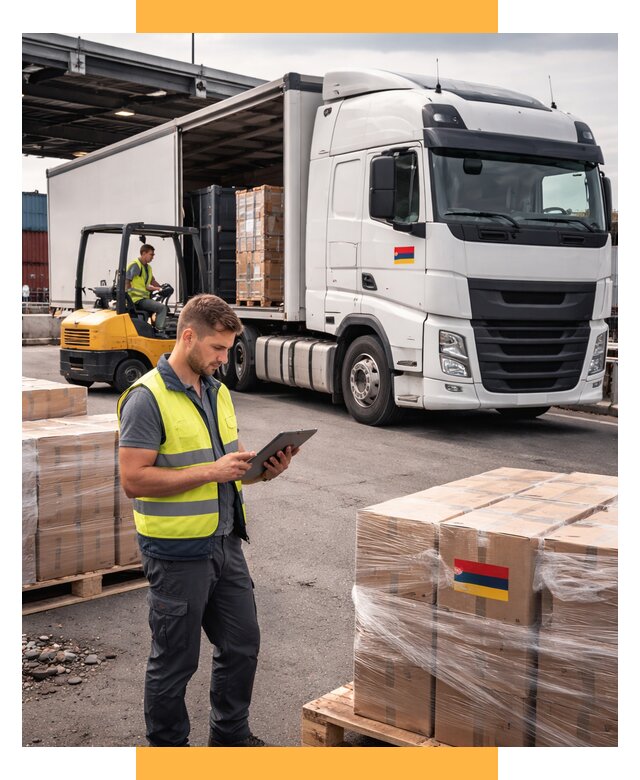 Автоперевозки из Армении от 97109 р. — услуги СетСервис-Срг