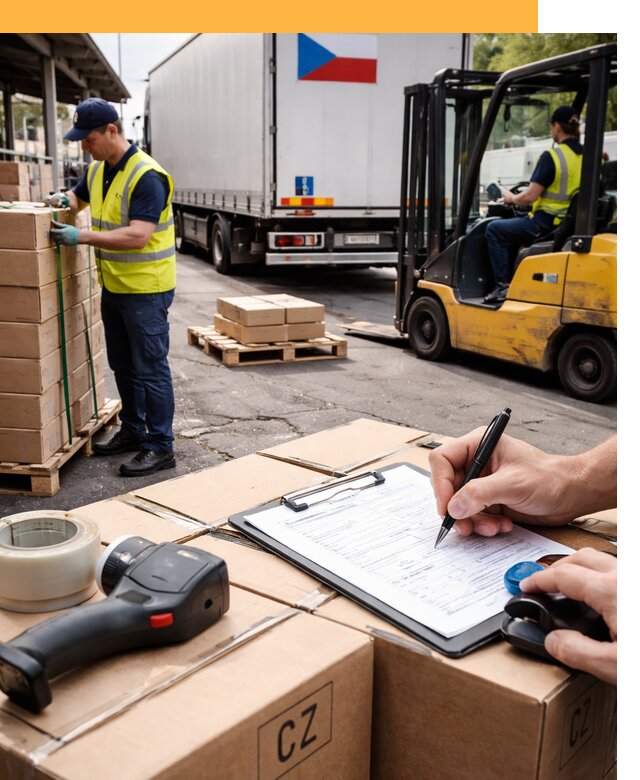 Доставка грузов в Чехию от 35777 руб, международные перевозки