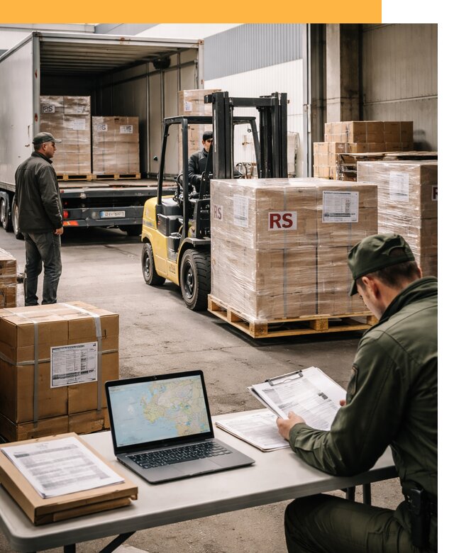 Доставка грузов в Сербию от 45999 руб, международные перевозки