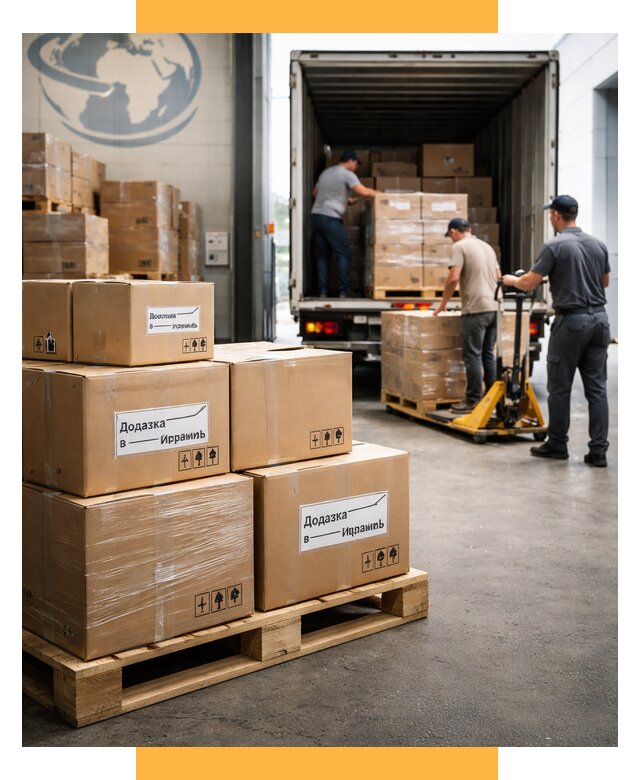 Доставка грузов в Израиль и экспорт от 45999 р. СетСервис-Срг