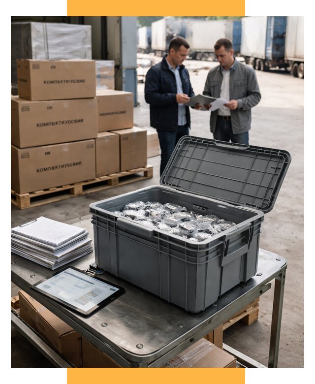 Перевозка комплектующих из Китая от 6644 р. | СетСервис-Срг