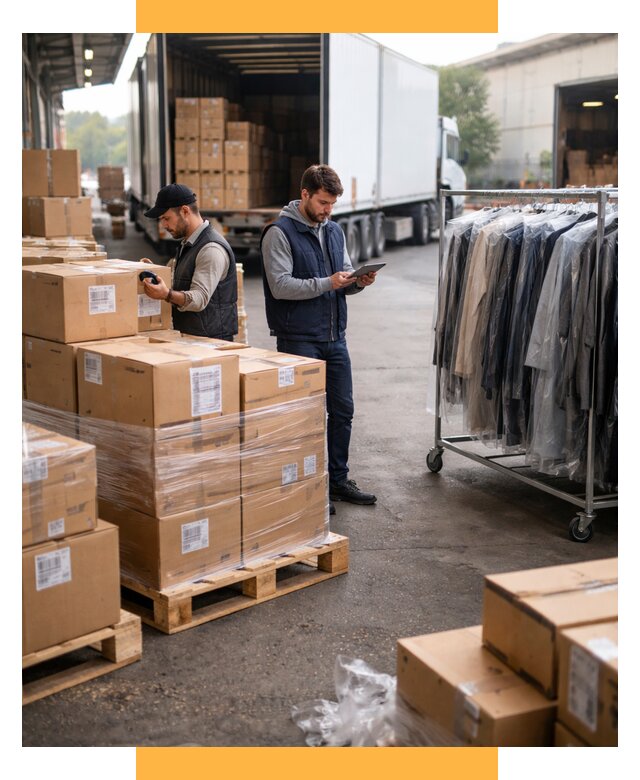 Перевозка и доставка одежды из Китая от 7667 р., СетСервис-Срг