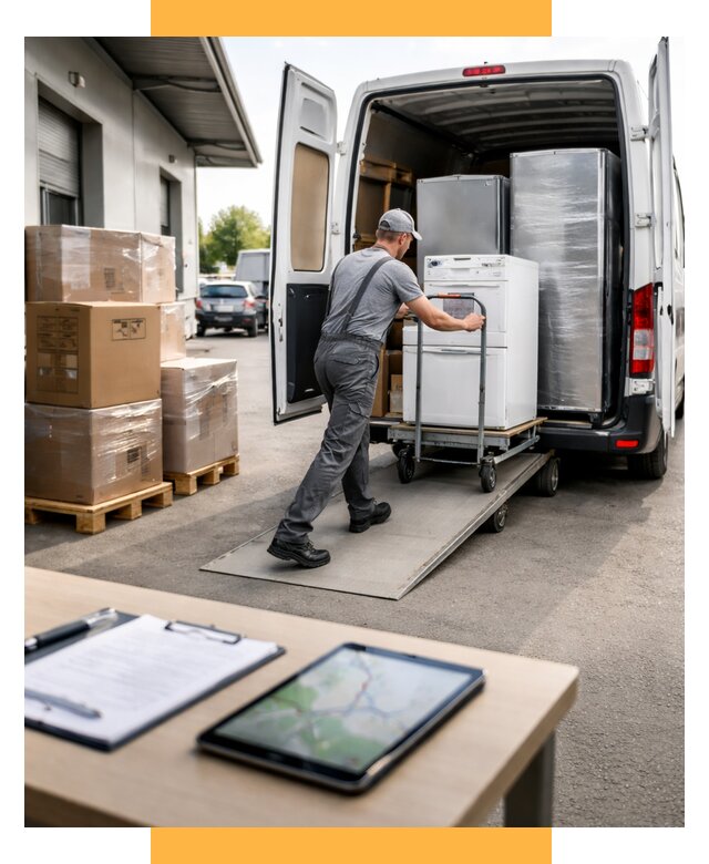 Перевозка бытовой техники от 6644 р. - логистика СетСервис-Срг