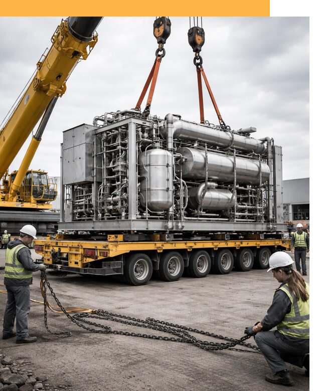 Перевозка тяжеловесных грузов по миру от 153330 руб