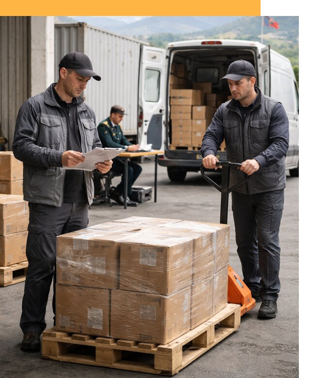 Доставка грузов через Армению, быстрая таможенная очистка от 25555