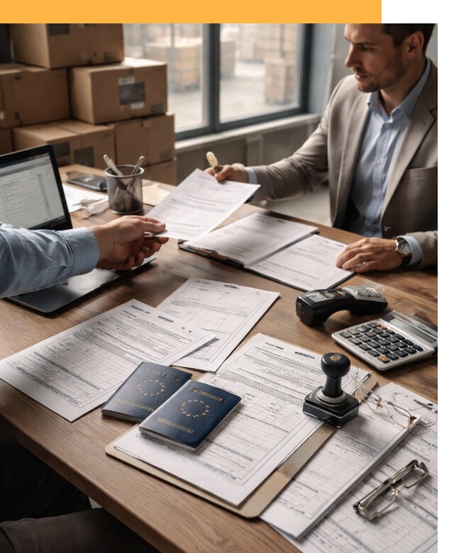 Таможенное оформление грузов из Европы от 8689 руб