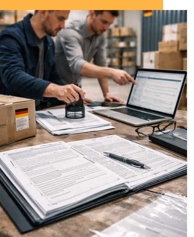 Таможенное оформление грузов из Германии от 9200 руб.