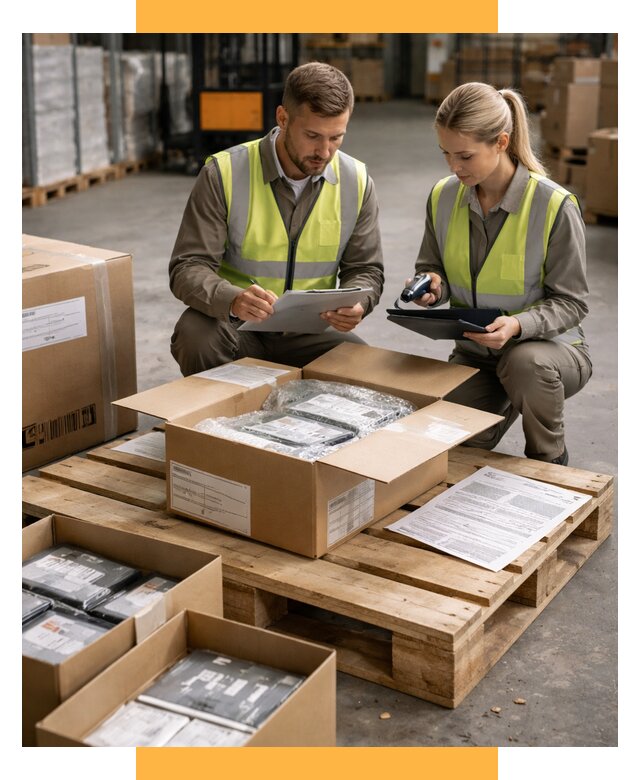 Инспекция товара перед отправкой от 4600 р. | СетСервис-Срг